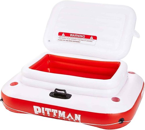 Large 72 Can Floating Ice Chest Cooler for River, Pool & Lake – Perfect for Tubing & Relaxing