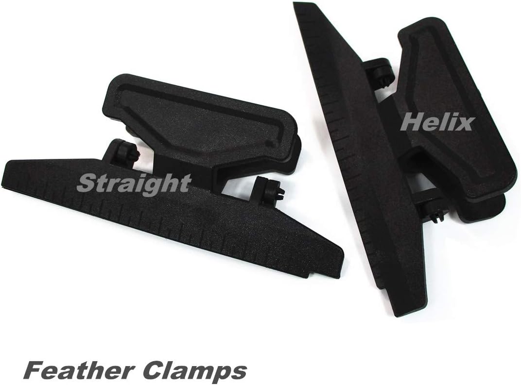 Fletching Kit Jig with Straightness Helical Clamps Right Wing for Archery Arrows Crossbow Bolt Feather Vanes DIY