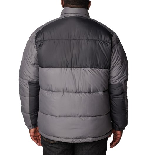 Columbia Men's Pike Lake II Jacket, 2024 City Grey/Shark, X-Large Tall