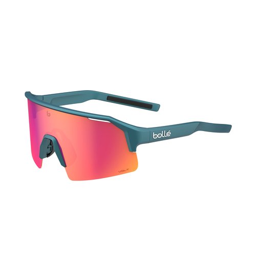 Bollé - C-SHIFTER, Creator Teal Metallic, Volt Ruby, Large, Sunglasses, Unisex, Adult