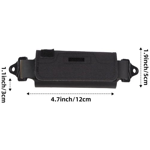 booiu Helmet Counterbalance Weight Bag, NVG Counter Weight Pouch Accessories for Fast BJ PJ MH Tactical Helmets