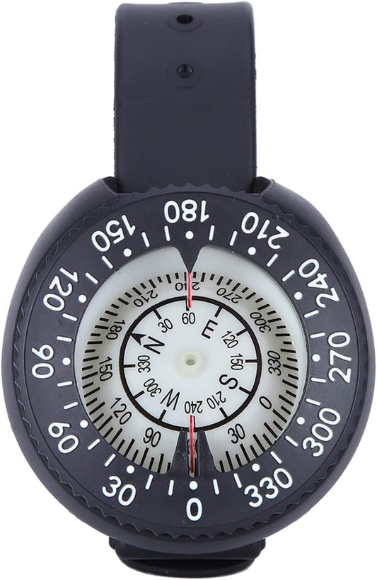Waterproof Diving Wrist Compass for Scuba Divers - Durable Underwater Navigation Compass