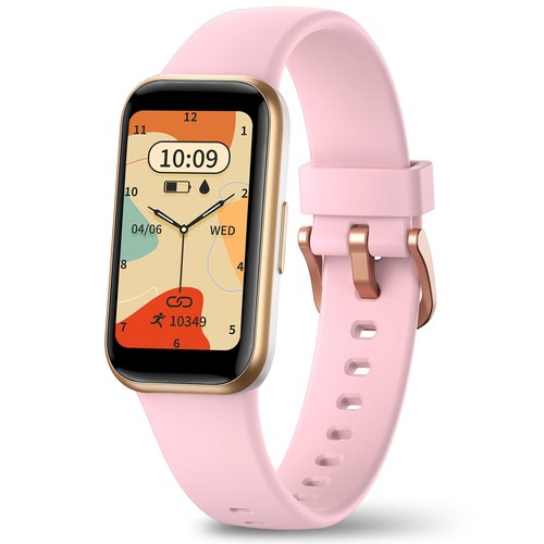 meoonley Fitness Tracker Watch,Fitness Watch Waterproof Activity Tracker Step Tracker with HeartRate Blood Oxygen Monitor and Sleep Monitor Compatible with Android iOS for Women Men