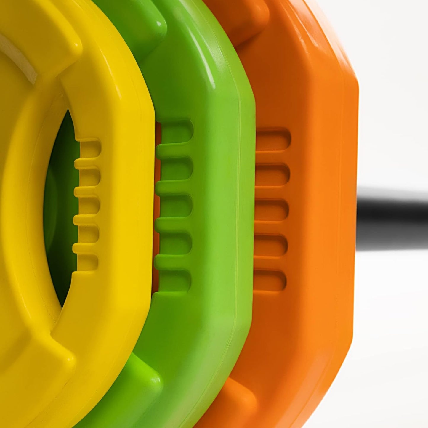 Adjustable Barbell Weight Plates Set for Home Gym - AmStaff Fitness Cardio Pump