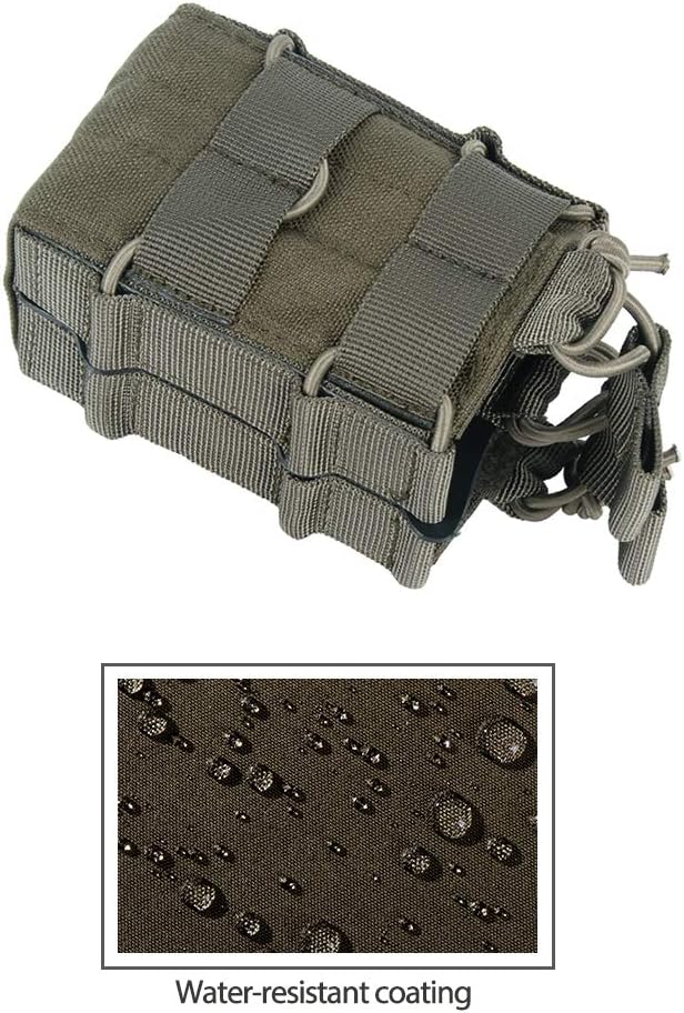 EXCELLENT ELITE SPANKER Tactical Molle Single/Double Open-Top Mag Pouch for M4 M14 M16 AR15 G36 Magazine