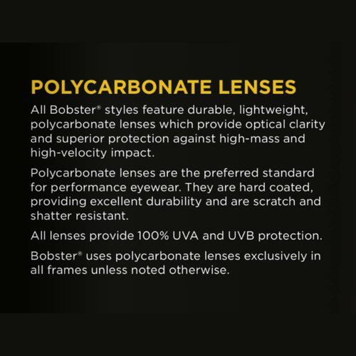 Bobster GXR ®, Matte Black Frame, Cyan Mirror Lens