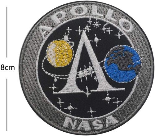 Meatball 100th Space Shuttle Mission Iron-on Patch (Apollo 13 pcs)
