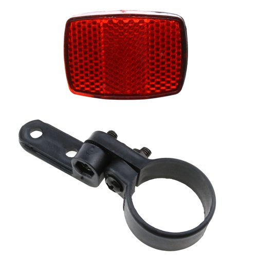 Haidong Bike Safety Warning Reflector Bicycle Reflectors Kit with Reflective Tape Bike Front and Rear Reflector Bike Accessories-2PCS