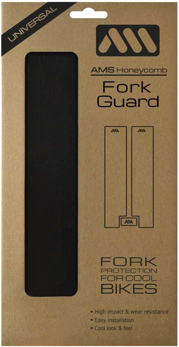 All Mountain Style AMS Honeycomb High Impact Fork Guard for Bike – Protects Fork of Your Bike from Scratches and dings