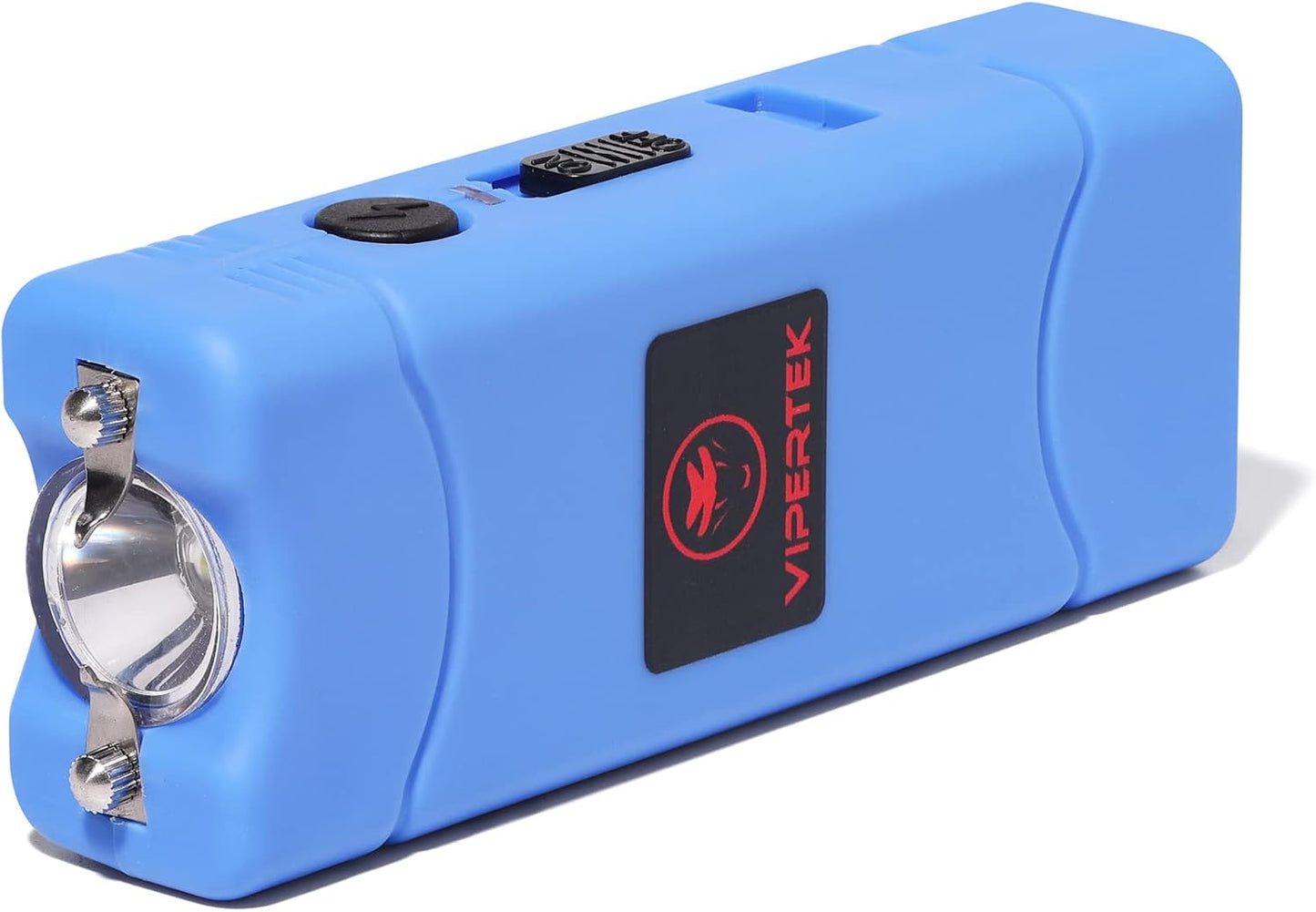 VIPERTEK VTS-881 Micro Stun Gun for Self Defense Rechargeable with LED Flashlight