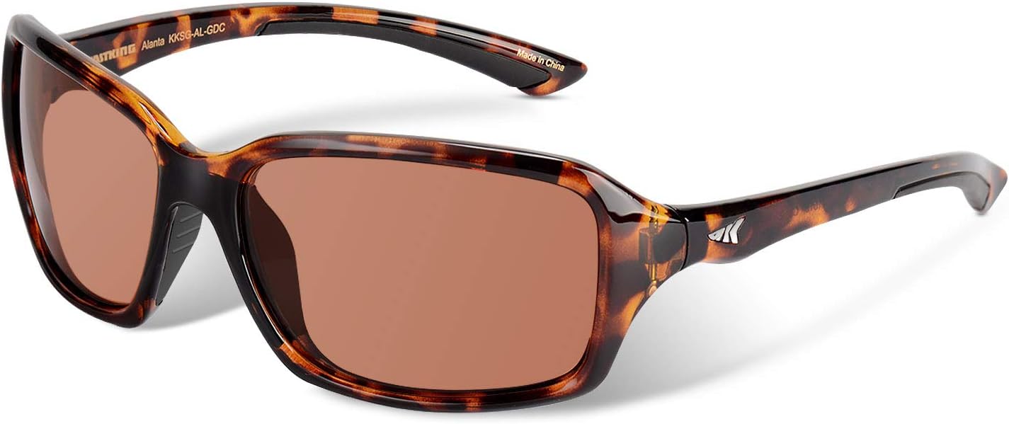 KastKing Alanta Polarized Sport Sunglasses for Men and Women,Ideal for Driving Fishing Cycling and Running,UV Protection