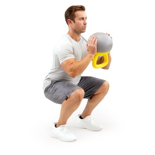 PROIRON 16 lb. Soft Kettlebell with Iron Sand, Non-Slip Handle, Kettle Weights for Fitness, Exercise, Workout, Home Gym, Strength Training, Bodybuilding Weight Lifting