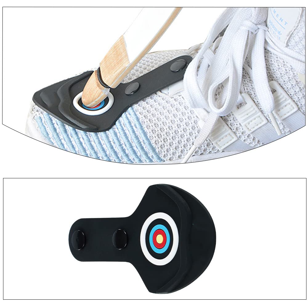 FEISIDUNWSF Archery Recurve Bow Limb Pad Small Bow Limb Tip Protector Durable Rubber Foot Pad for Bow Limbs Outdoor Hunting Shooting Training