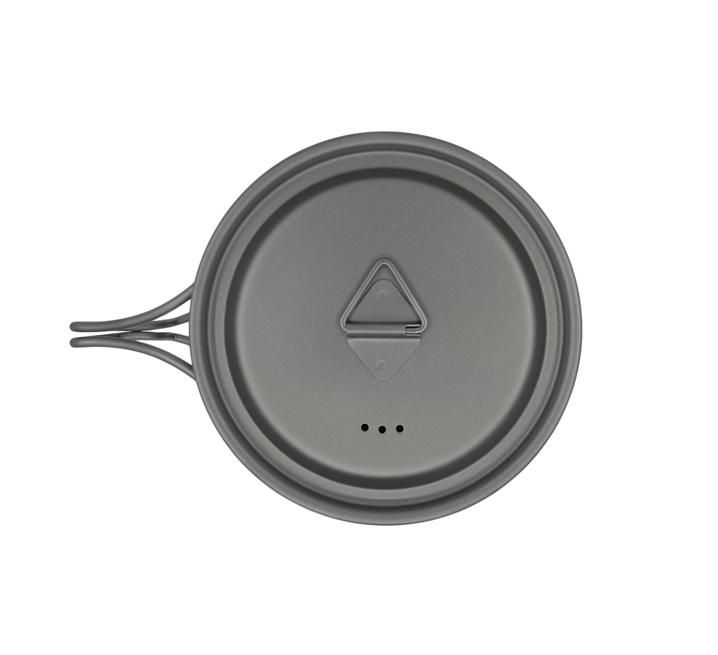 Kuvik Titanium Pot with Lid 750ml (25.4 oz) - Ultralight and Compact Pot for Backpacking, Camping, and Survival
