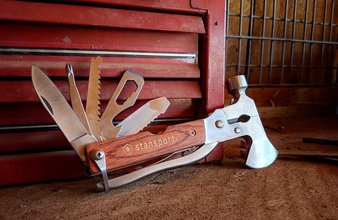 Stansport Survival Multi-Tool for Camping & Emergencies - Model 8575