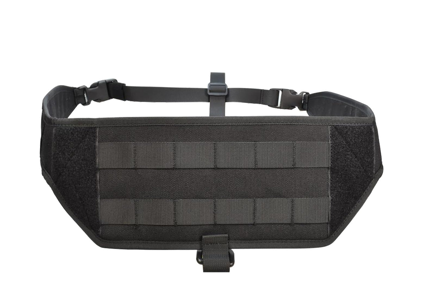 Hdlsina Tactical MOLLE Chest Platform Universal Chest Mounting Harness Adjustable Concealed Carry Fit Left & Right Shoulder (Black)