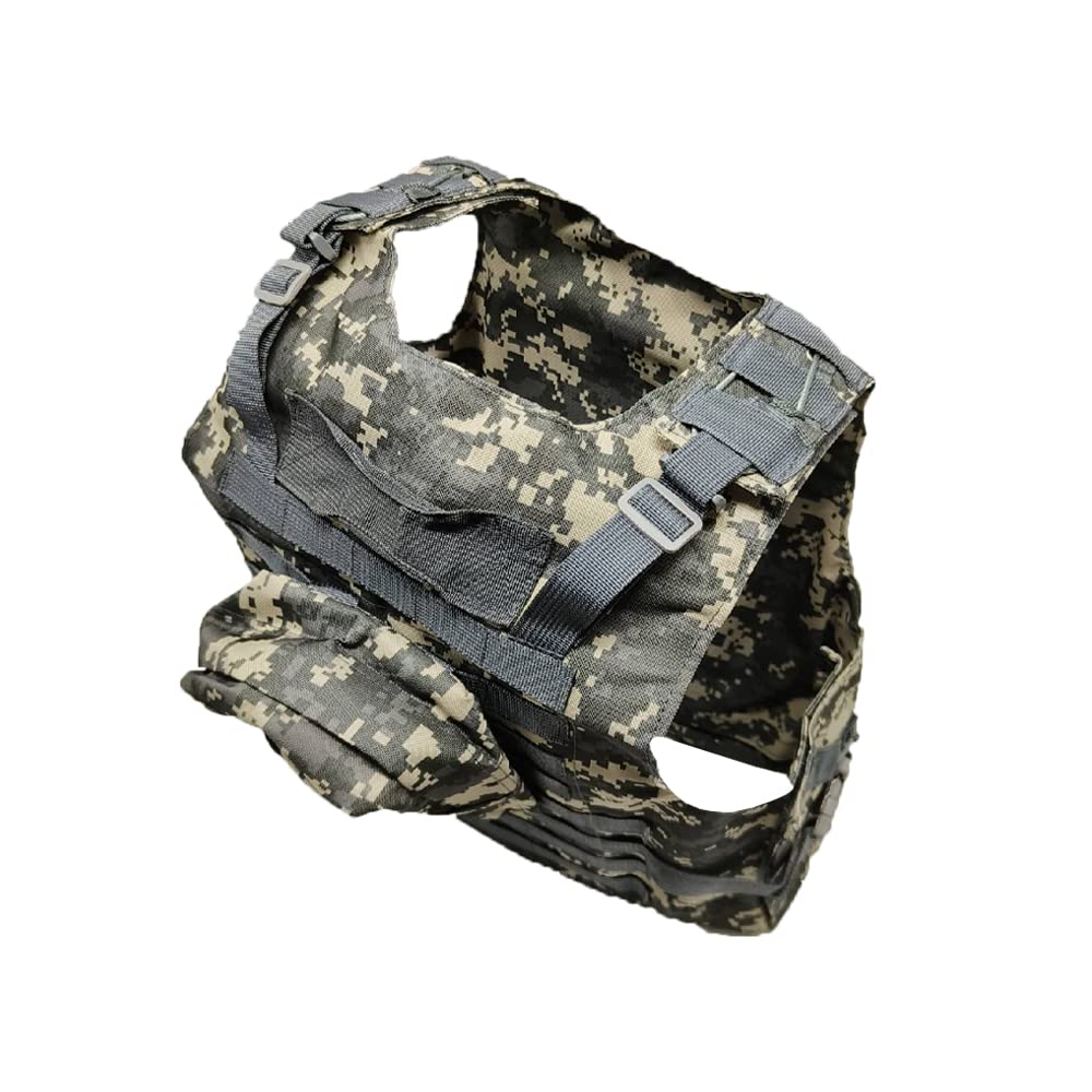 ACECARE Adjustable Tactical Airsoft Vest - Outdoor Hunting Molle Vest for Training, Hiking & Camping with Shoulder Strap
