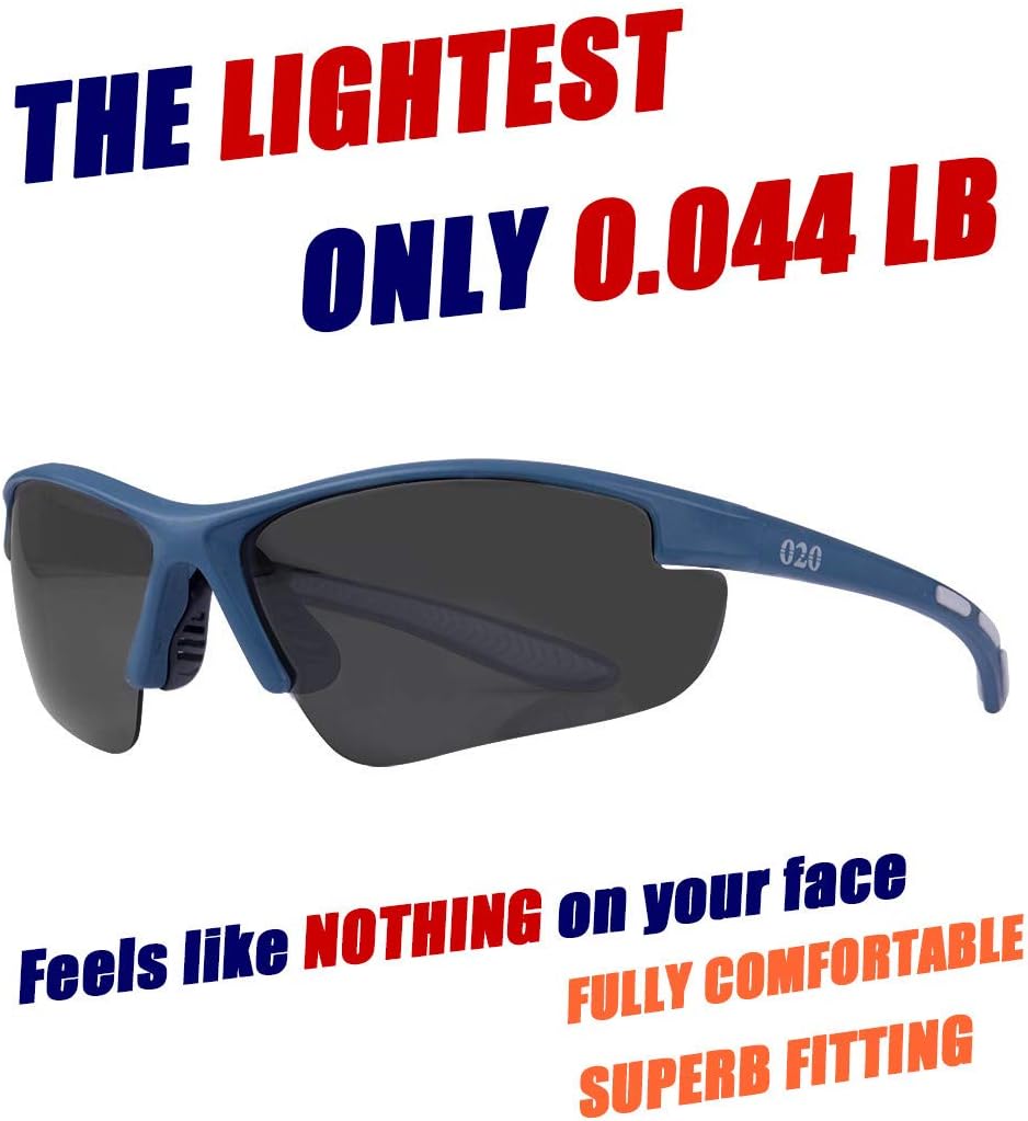 O2O Polarized Sports Sunglasses for Softball Baseball Men Women Teens Youth 020 Polarized Sunglasses