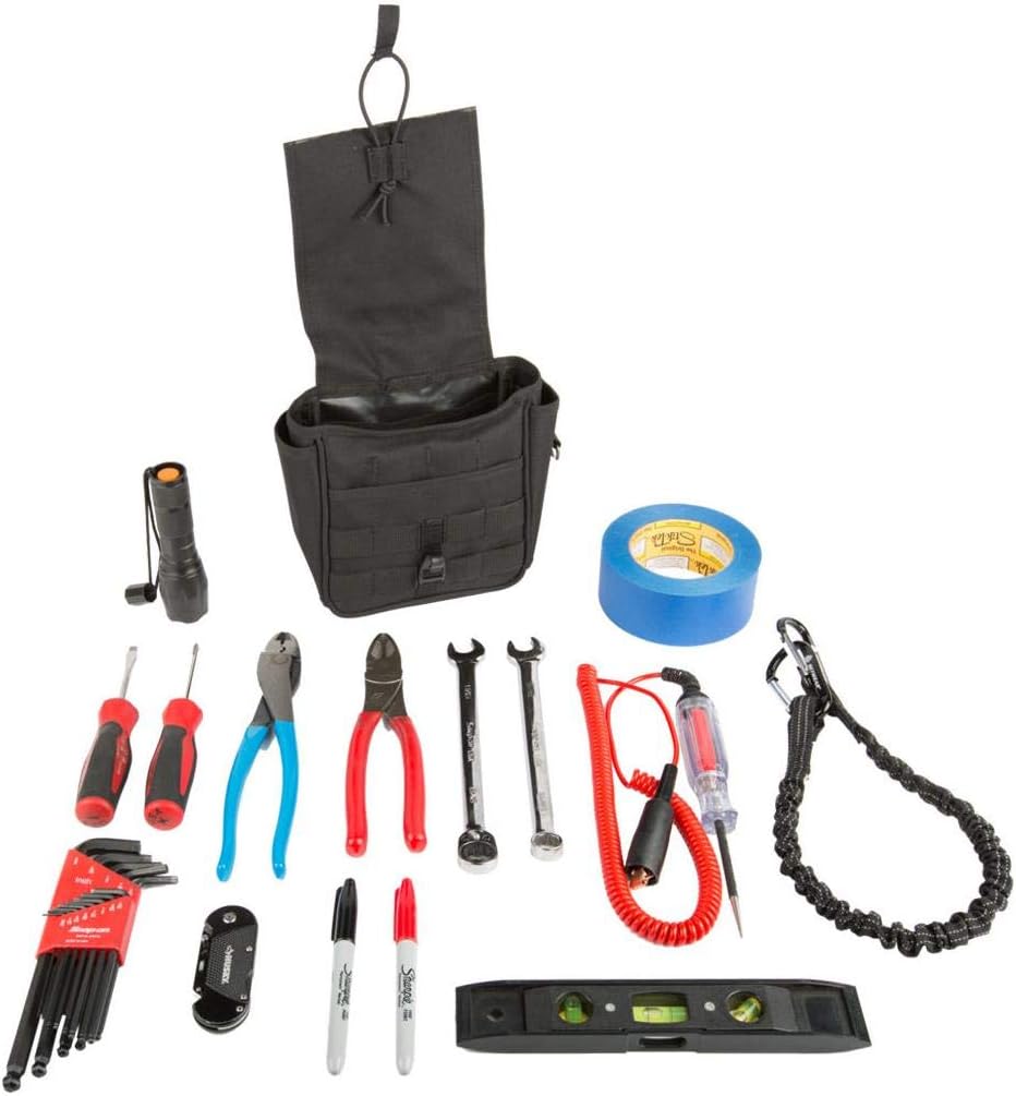 Small AC Pouch (7"Hx 7"W) - Black