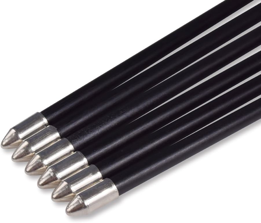 Archery Youth 24 26 Inch Fiberglass Archery Targeting Arrows for Youth Practise Recurvebow Compound Bow Shooting