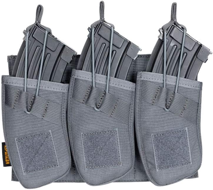 EXCELLENT ELITE SPANKER Single/Double/Triple Open Top Molle Mag Pouch AK Magazine Pouch for AK47 AK74 AR-15 Pmags Magazine