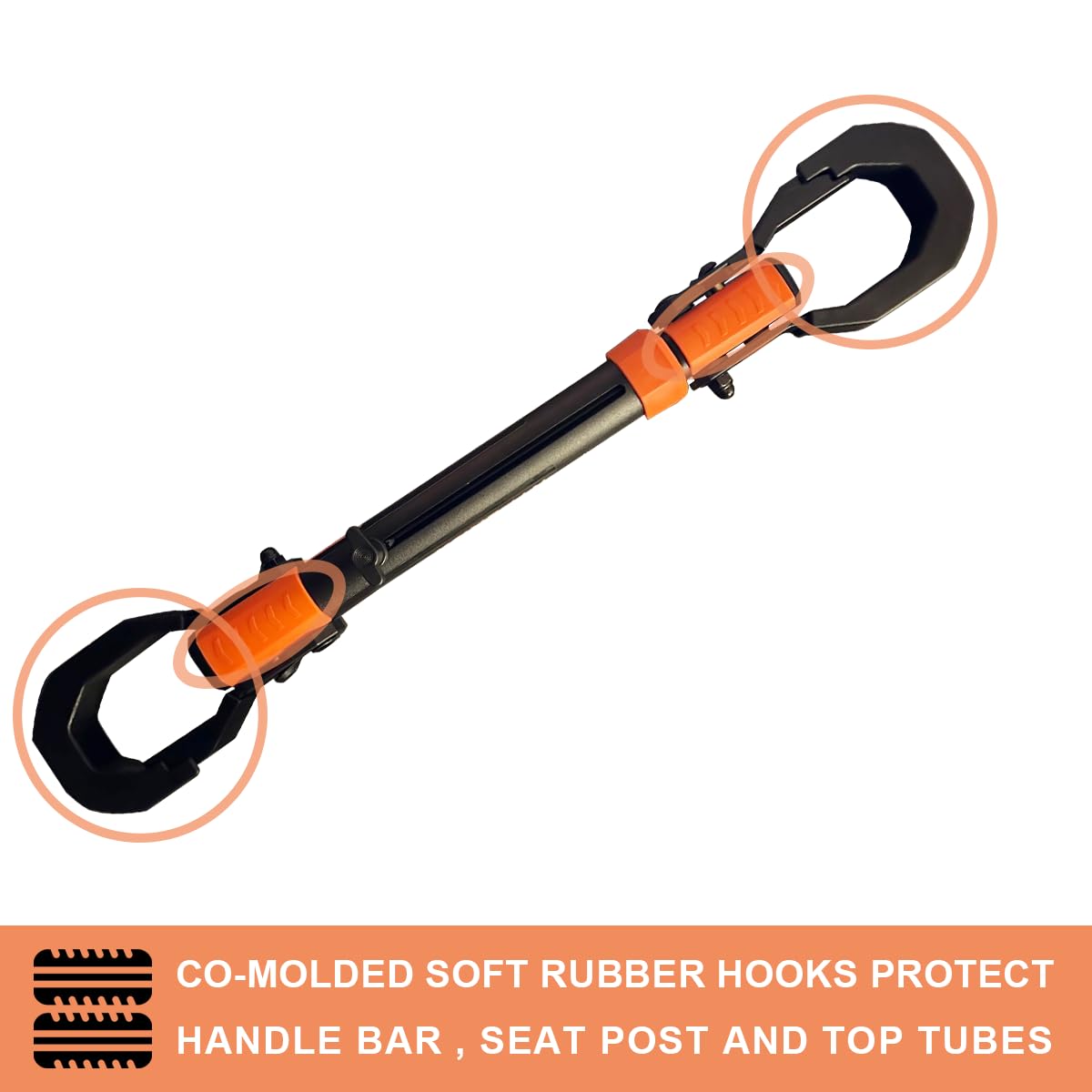 HYPERAX 2024 Step Thru e Bike Adapter Fits Up to 100 lbs for Hitch Bike Rack, Perfect for LECTRIC, RAD Power, AVENTON, and Other Step Thru/Folding E Bikes. Must Needed for Step-Thru