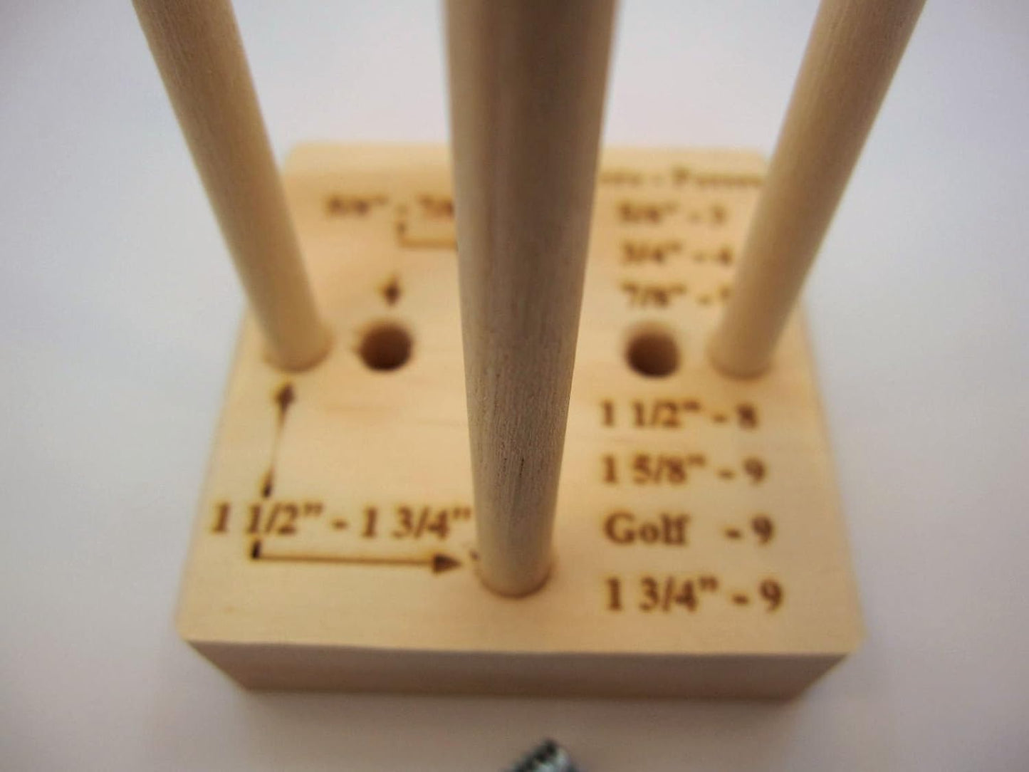 Multi-Monkey Paracord Tool Jig ~ Makes Ball Knots from 5/8" to 2 1/4"