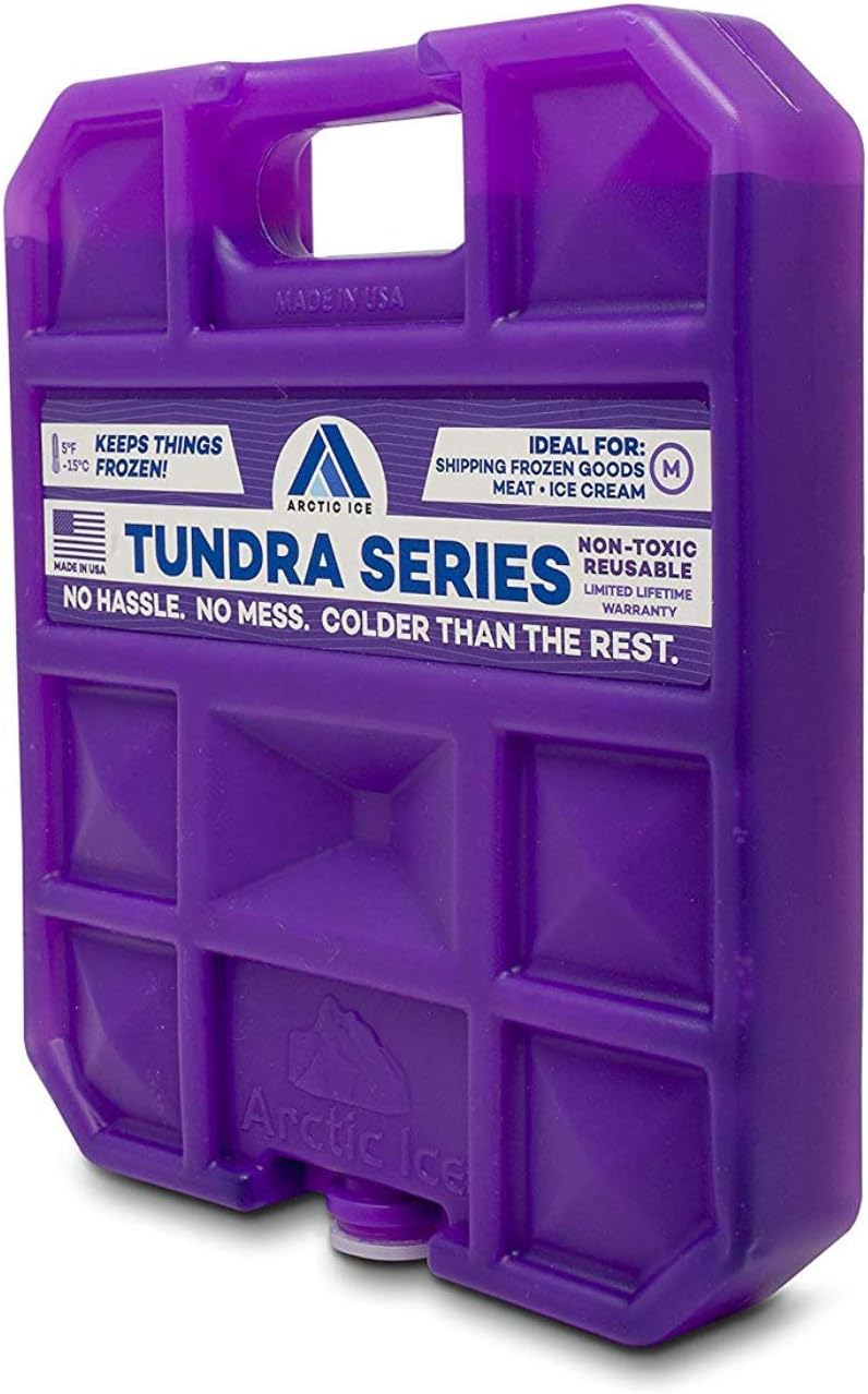 Arctic Ice Tundra Series Reusable Ice Pack - Long-Lasting 5°F Cooling for Coolers