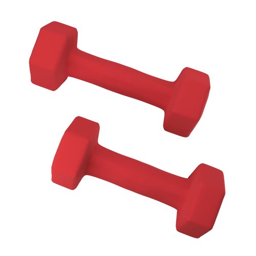 Rmg8 Fit Neoprene Coated Dumbbell Hand Weight Pairs – Versatile Dumbbell Set for Exercise & Fitness, Home Gym Equipment – Non-Slip, Color-Coded Hex Shaped Free Weights for Men and Women, 2LB, 4LB,