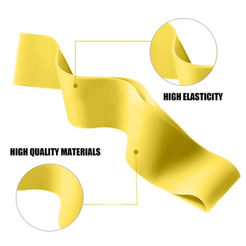 LJHYSD Rubber Ankle Strap for Swimming Swim Band for Legs Resistance Exercise Strength Swimming Training Equipment Accessories Exercise Bands for Women & Men, 3pcs
