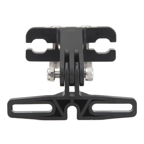 Cryfokt Electric Tail Light Bracket, ABS Stainless Steel Bike Rear , Secure Attachment, Tail Light Saddle Seat Mount Holder for Cycling Enthusiasts