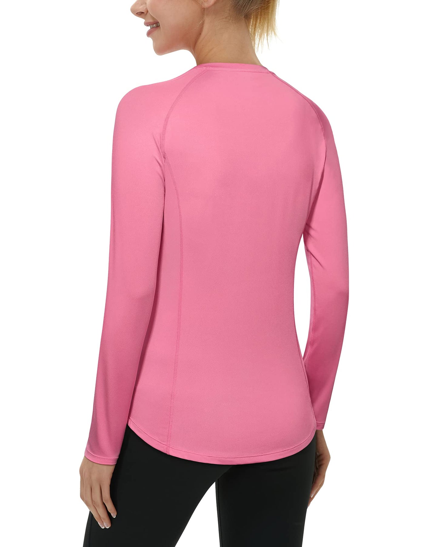 Roadbox Women's Long Sleeve UV Sun Shirts UPF 50+ Workout Swim Rash Guard Tops