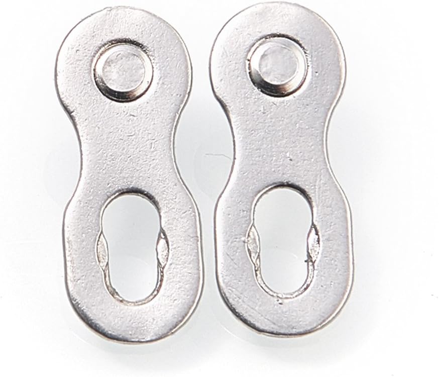 FSC 10 Speed 116 Links Bicycle Chain, Silver,Gold (1/2x11/128-Inch) Compatible with 9 Speed