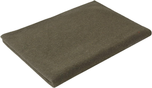 Rothco 70% Wool Blanket, Olive Drab, 66" x 90"