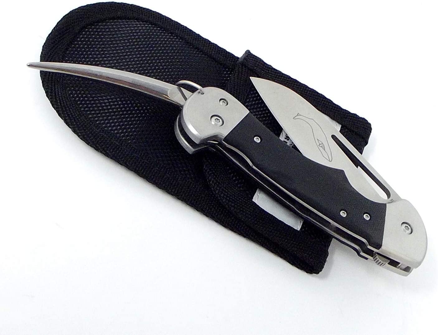 Sailing Myerchin Knives Standard Edge BF300 Generation 2 Captain Pro G-10 Professional Series 🐳Bonus Leather Lanyard Strap 🐳
