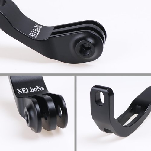 NELboNs Out-Front Bike Light Mount Bracket Compatible with Bromp ton Folding Bikes Road Bike Bracket Cycling Part Fork Mount for Bike Lights Holder