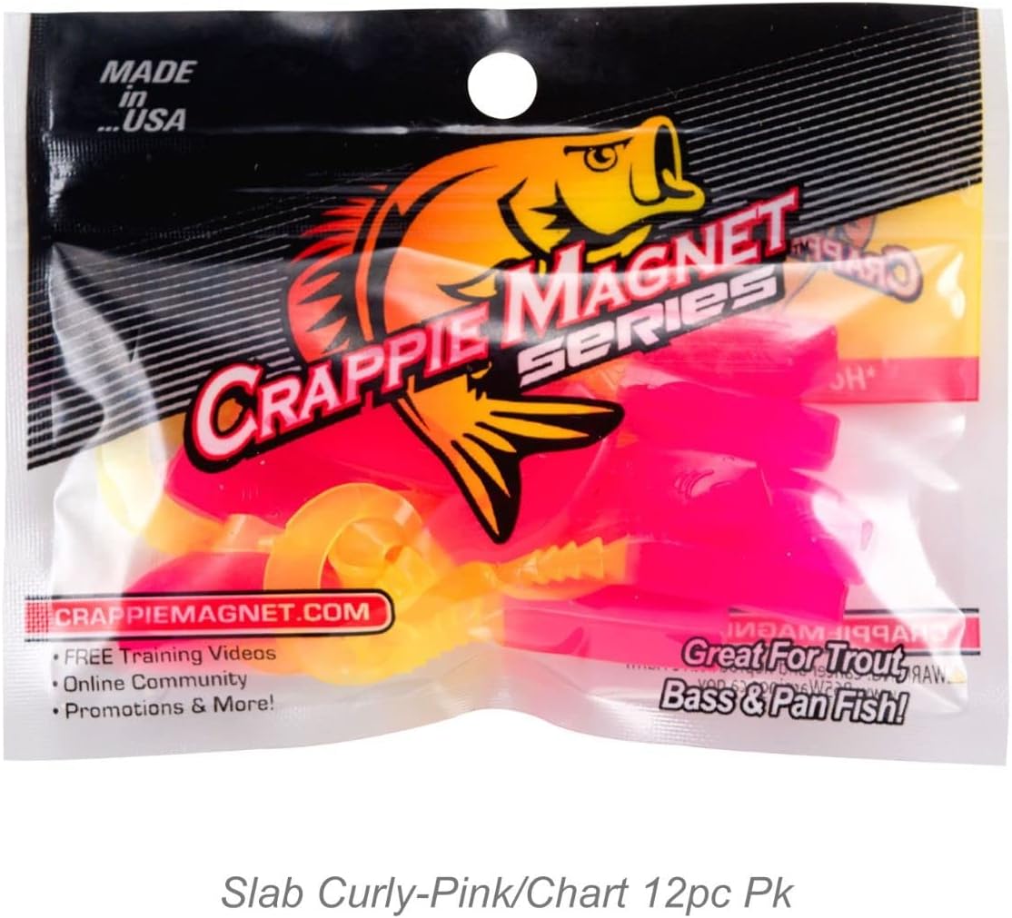 Slab Curly 12-Piece Curly Tail Jig Pack
