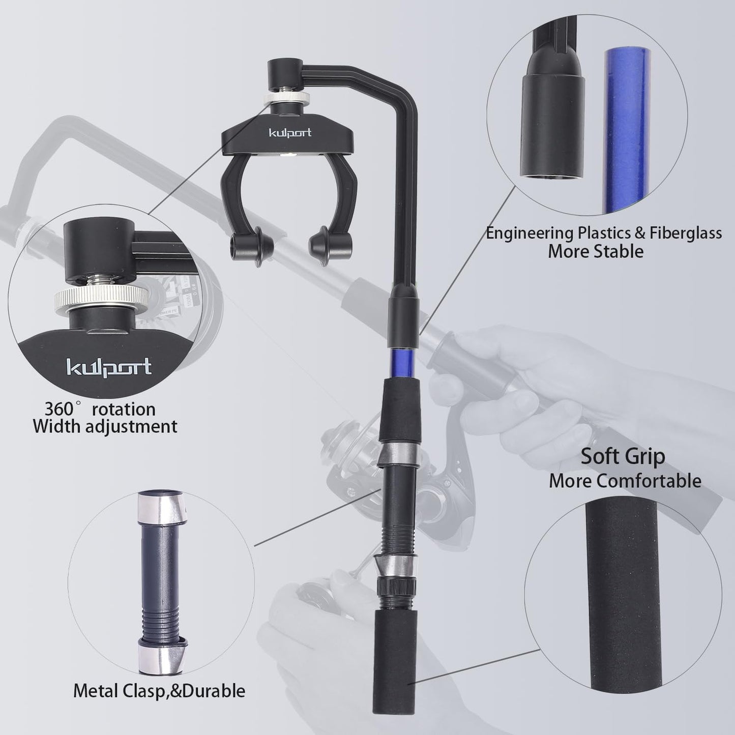 Fishing Line Spooler, No Line Twist, Adjustable line Winder, Portable for Spinning & Casting and Trolling Reel