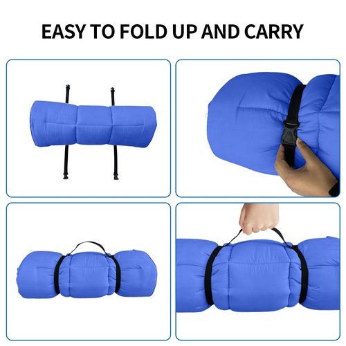 Cot Mattress Topper,Lightweight Cot pad,Quilted Cot Pads for Camping,Soft Comfortable Sleeping Cot Mattress Pad Only