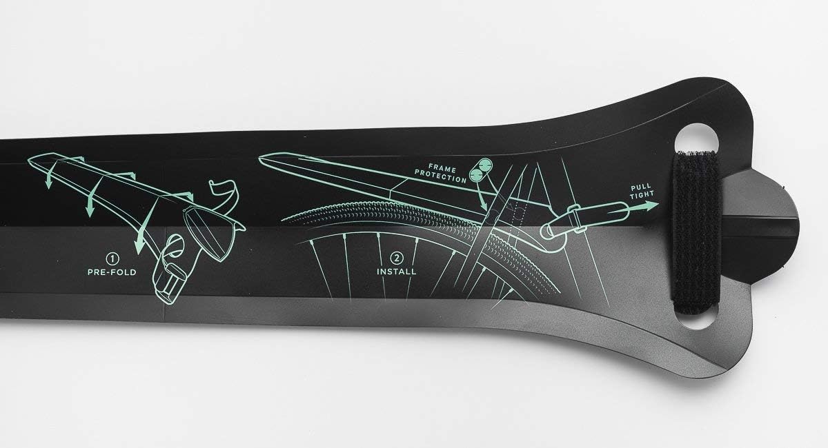 Ass Savers - Fendor Bendor - Rear Mudguard for Bicycles, Lightweight, Easy to Install, Excellent Coverage, Regular Size for Urban and Road Bikes, Big Size for Gravel or MTB, Swedish Design