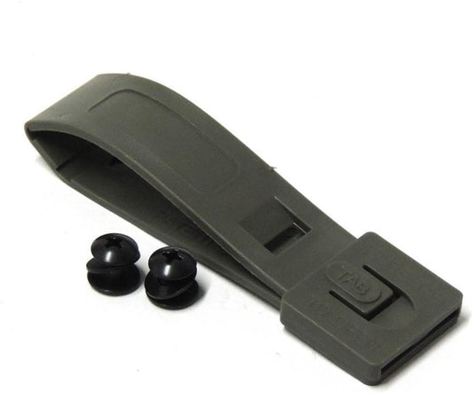 Short Malice Clip with Mounting Hardware for MOLLE Attachment - Tactical Tailor Black