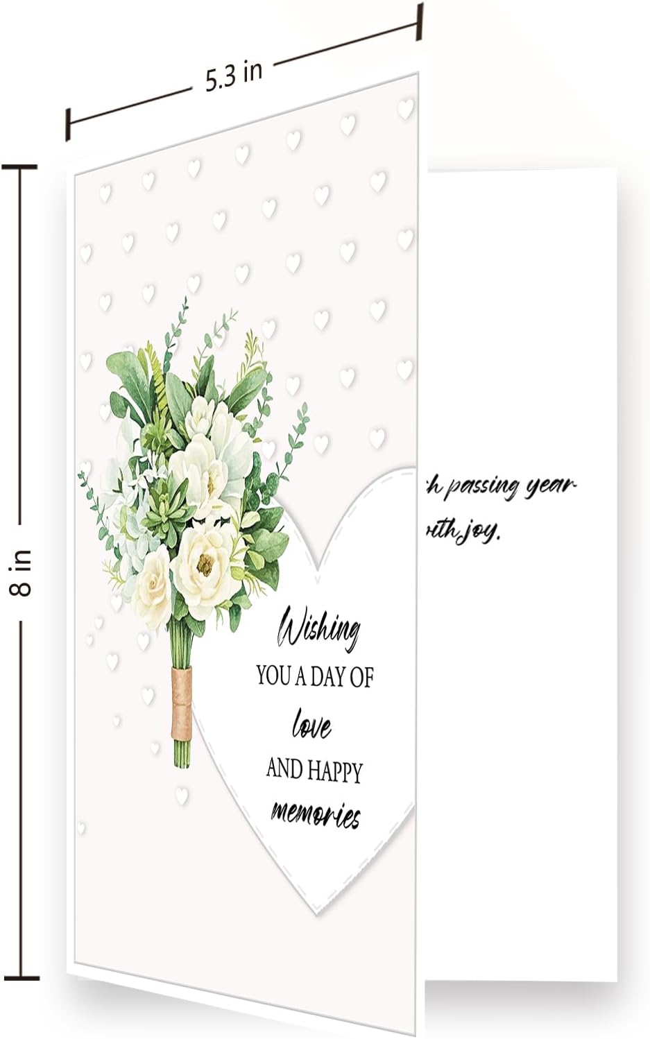 OJsensai Cute Wedding Card, Funny Engagement New Card for girlfriend boyfriend, Comfort Wedding Decoration Gifts from Husband Wife, Happy Valentine's Day