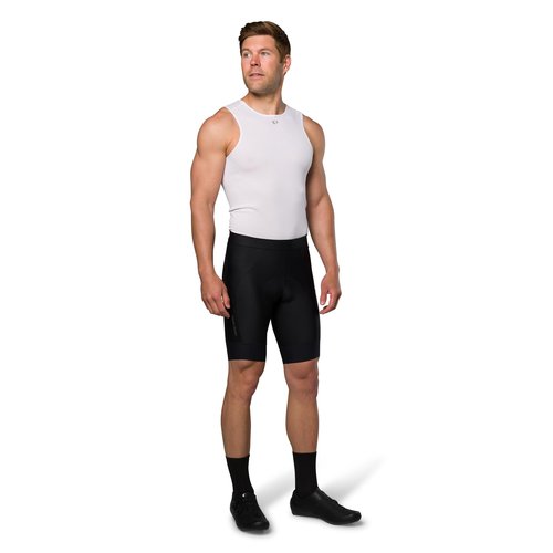 PEARL IZUMI Men's Biker Shorts Cycling Shorts 10.5" Attack Cycling Shorts, Breathable with Reflective Fabric. Black
