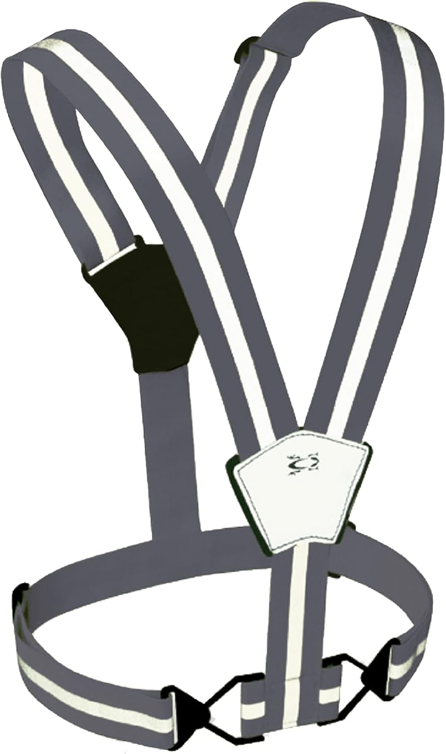 Amphipod Xinglet Vest, Outdoor High Visibility Reflective Straps Safety Vest for Road Running, Jogging & Walking