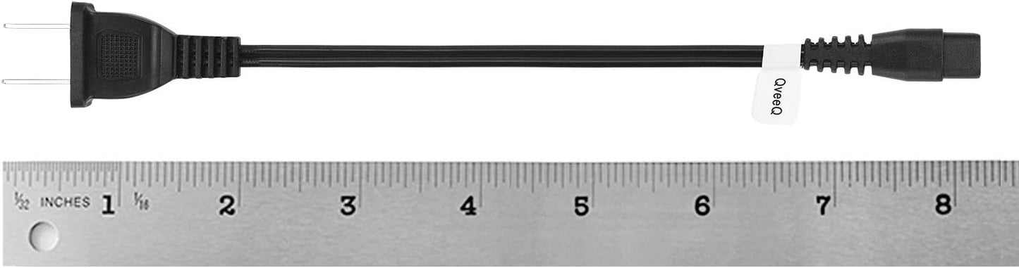 Stun Gun Charger Cord Compatible with VTS-979 – 53, VTS-195, VTS-T01; Police 305, Police 519, Police 928-58; Avenger, Guard Dog Security, Jolt, Stun Master and Most Other Stun Guns