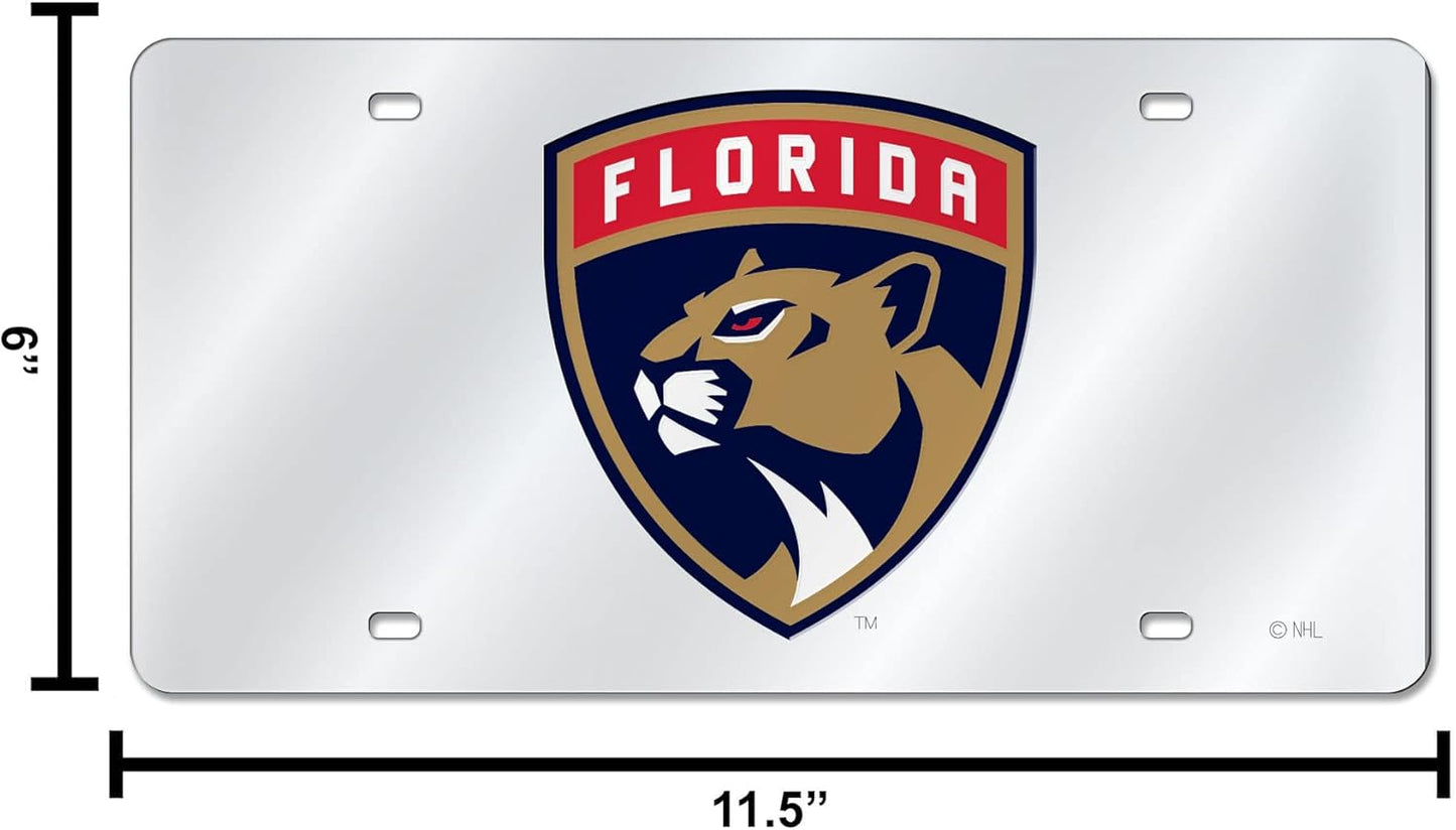 Rico Industries NHL Anaheim Ducks Laser Inlaid Metal License Plate Tag
