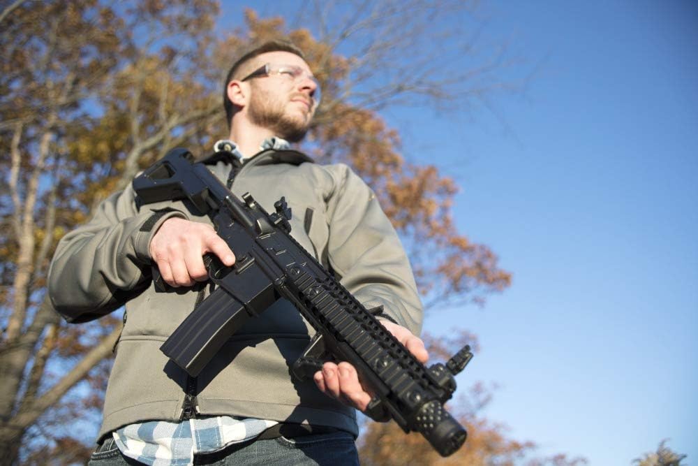 Full Auto SBR CO2-Powered BB Air Gun with Dual Action Capability