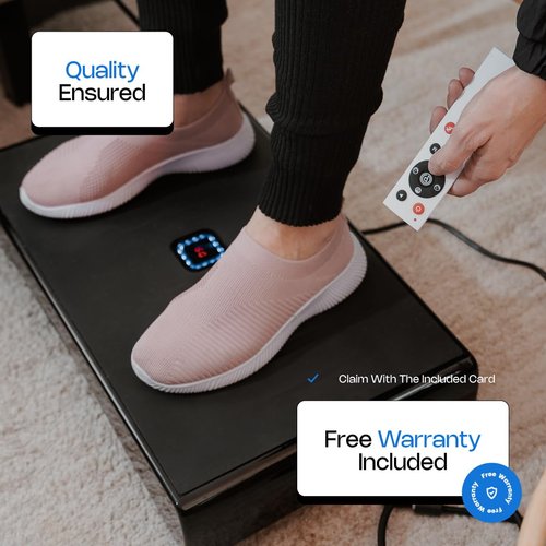 Vibration Plates - Vibration Plate Exercise Machine - Whole Body Workout Vibration Platform - Vibrating Plate as Home Training Equipment for Weight Loss - Vibration Plate by Kryn