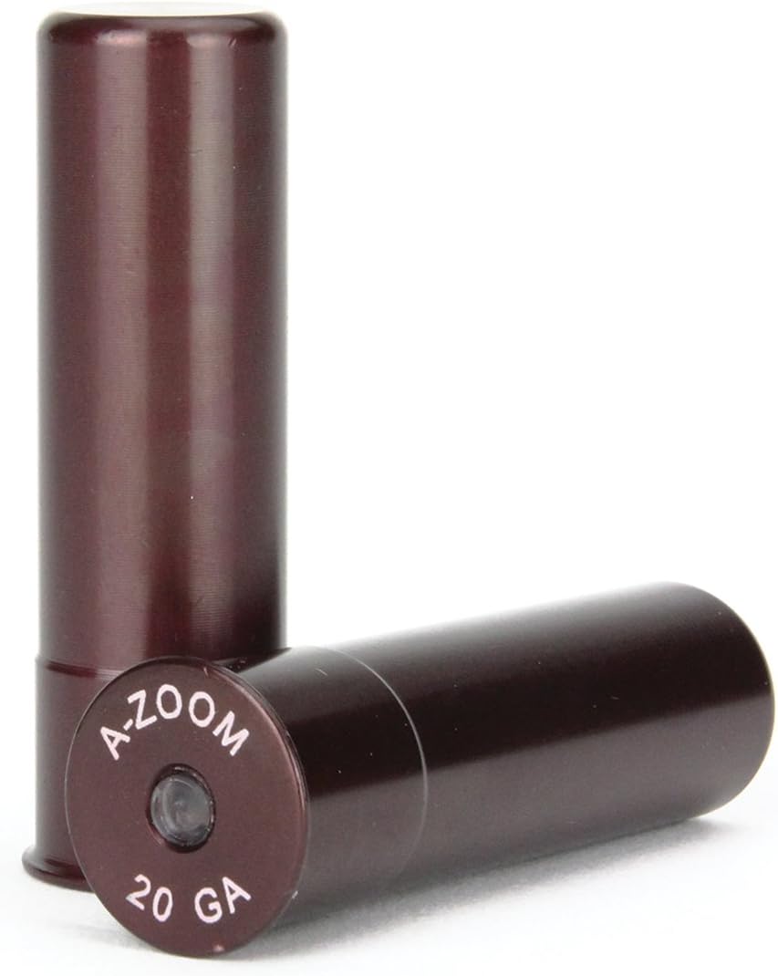 A-Zoom 20 Gauge Precision Snap Cap 2 Pack,Brown