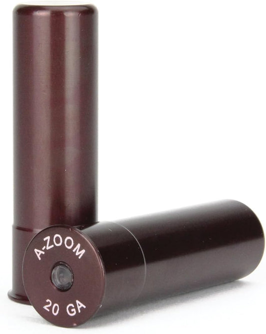 A-Zoom 20 Gauge Precision Snap Cap 2 Pack,Brown